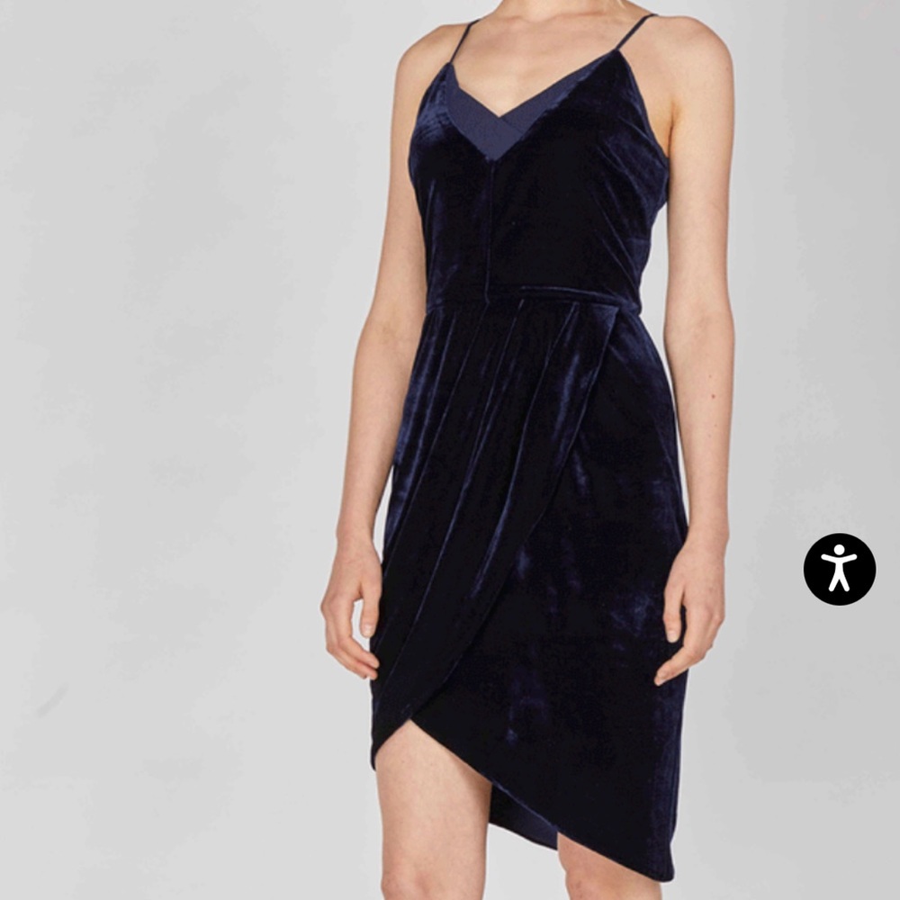 Blue Velvet Adelyn Rae Dress